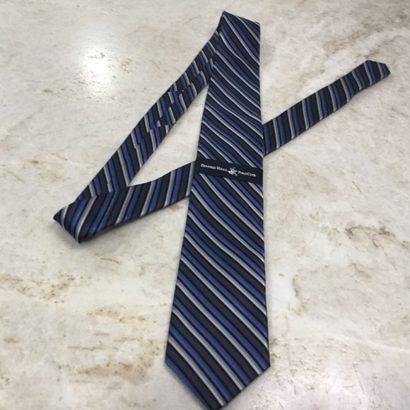 BEVERLY HILLS POLO CLUB SILK TIE - Picture 4 of 13